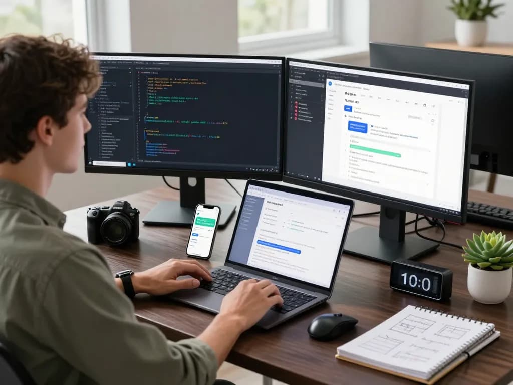 Moltbot AI transforming the modern workspace with seamless integration of technology and productivity tools.