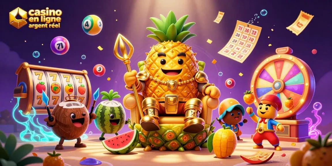 Profitez des jeux de casino en ligne argent réel avec des scènes dynamiques et des éléments animés.