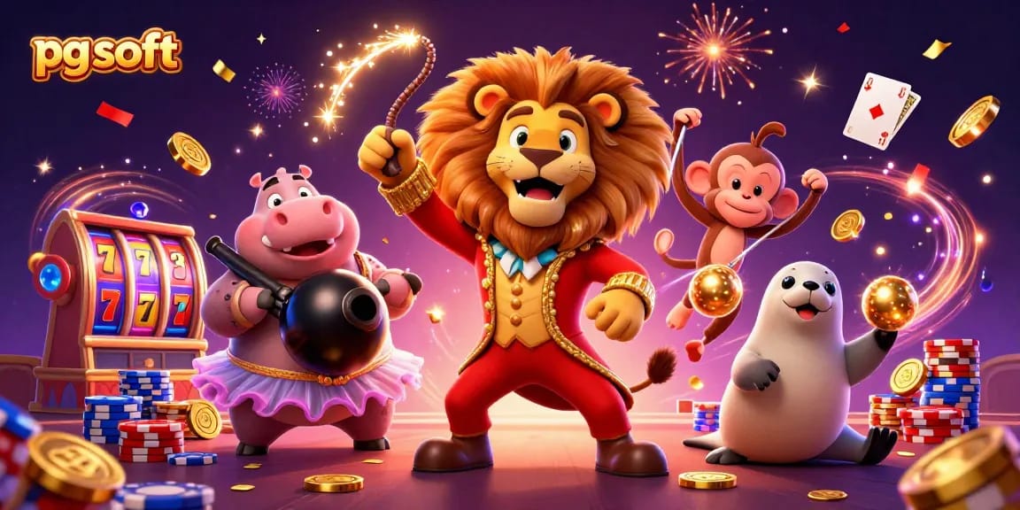 Experience thrilling adventures in PG Soft slots with a vibrant casino scene featuring engaging characters and game elements.