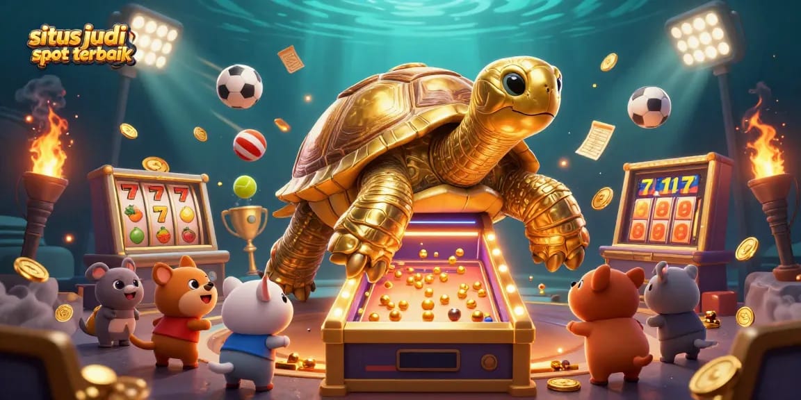 Mainkan situs judi online slot terbaik dengan simbol buah dan jackpot yang penuh warna.