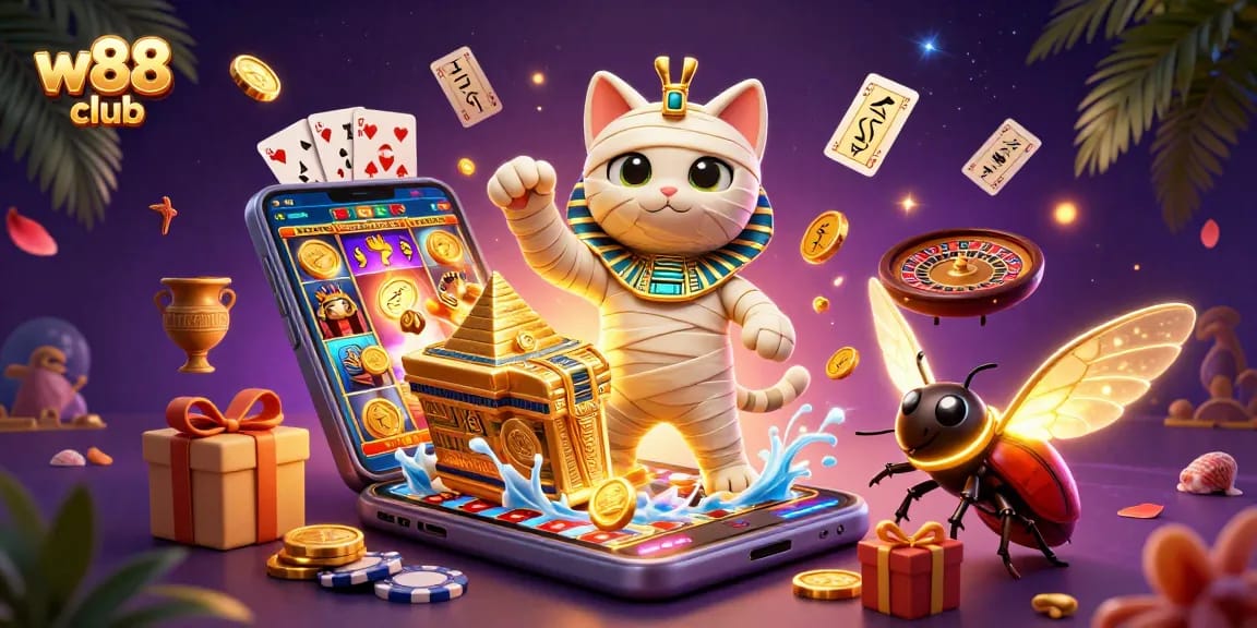 Cấp cao trong thế giới game tại w88 club với các trò chơi hấp dẫn, giải thưởng lớn