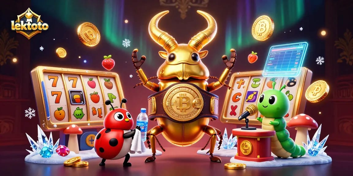 Experience lektoto's lively slot game action with vibrant characters and glowing coins in an enchanting atmosphere.