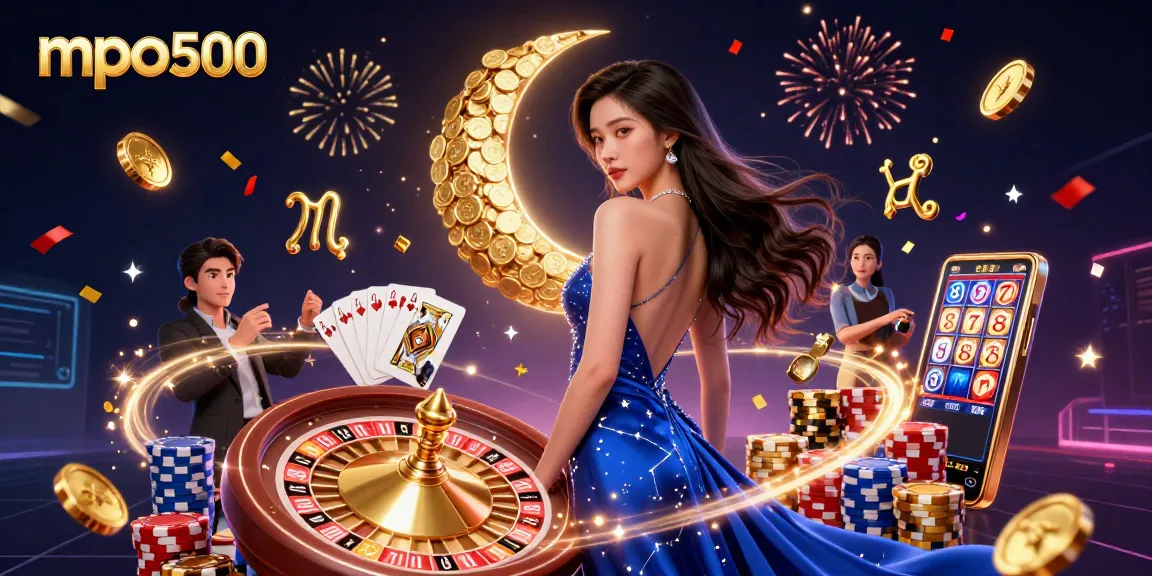Experience thrilling wins with mpo500's dynamic casino elements and vibrant visuals.