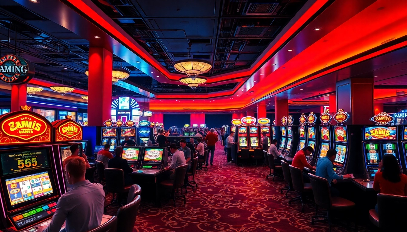 Experience the thrills of Non gamstop Casino Uk, featuring vibrant gaming environments and engaging players.