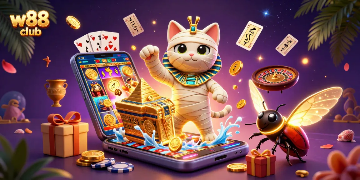 Cấp cao trong thế giới game tại w88 club với các trò chơi hấp dẫn, giải thưởng lớn