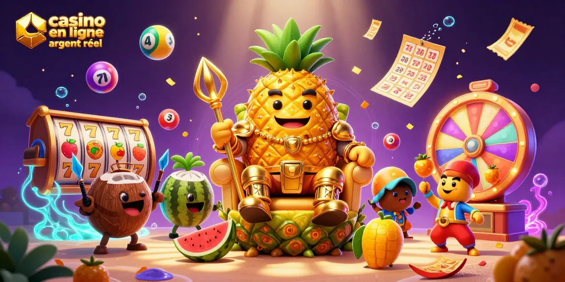 Profitez des jeux de casino en ligne argent réel avec des scènes dynamiques et des éléments animés.