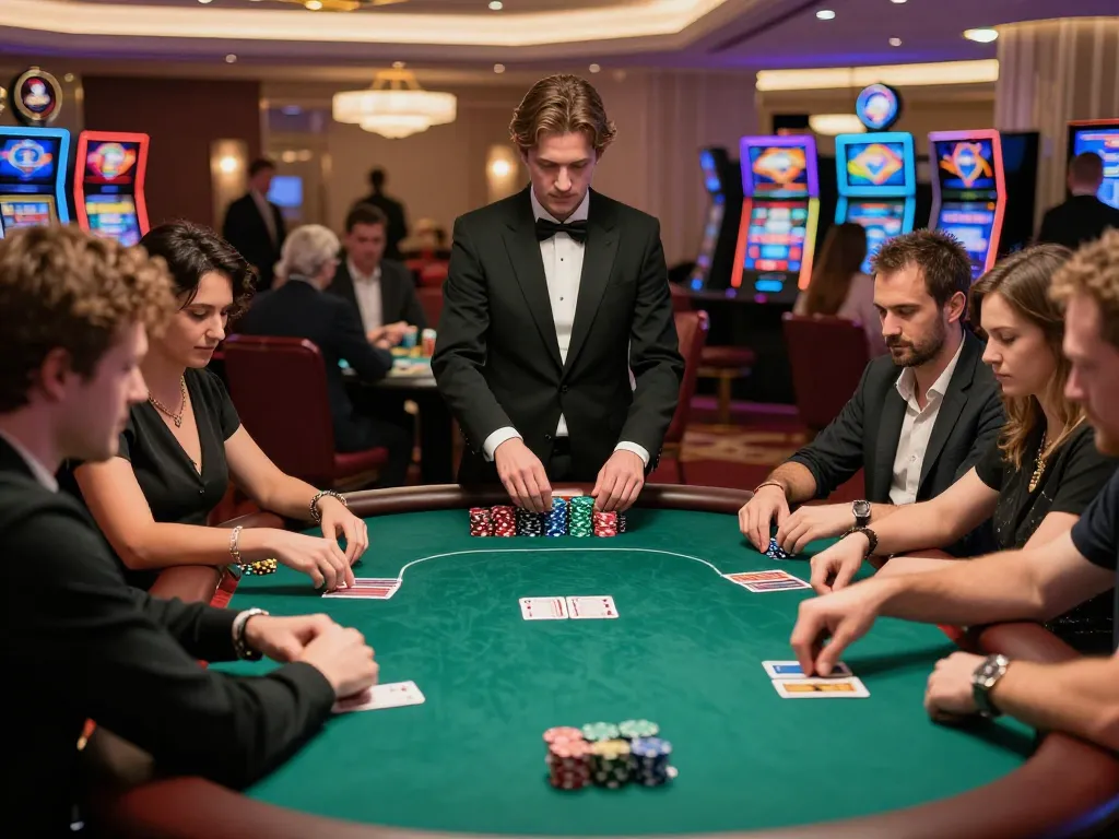 Engaging poker gameplay at 789win com casino, showcasing players' strategies and excitement.