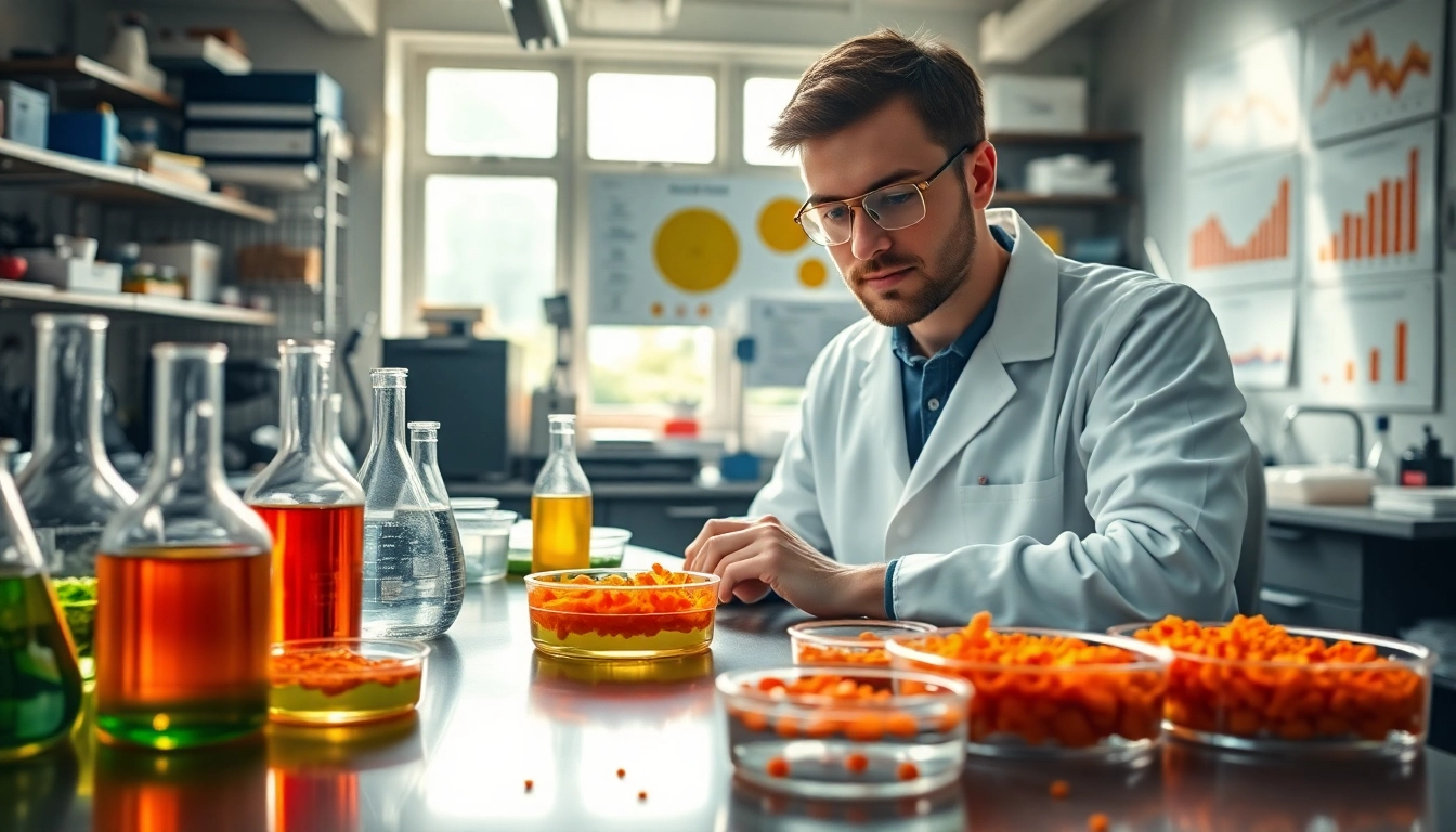 Learn what is astaxanthin made from through a scientific exploration in a laboratory.