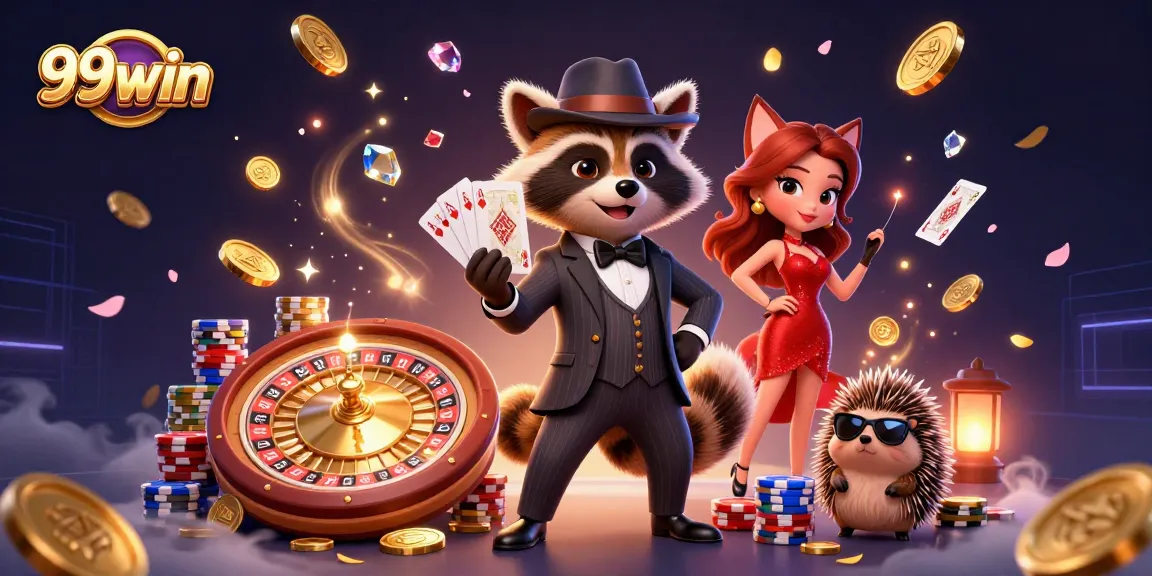 Win big at 99win with immersive casino games and shining rewards in a vibrant digital scene.